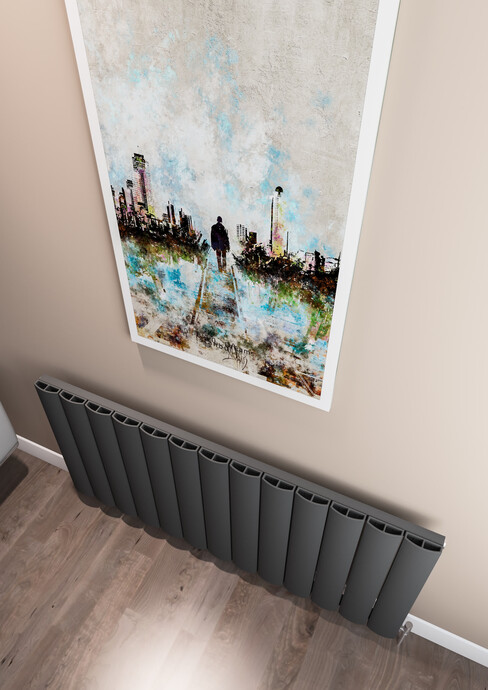 Warma Kavala Yatay Alüminyum Radyatör 1230x600