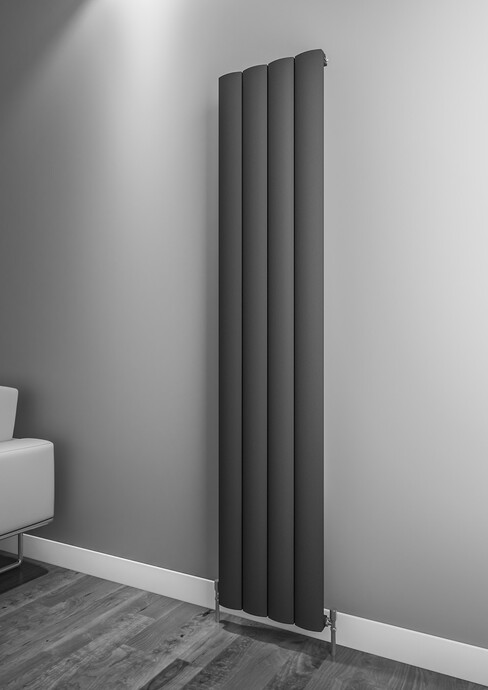 Warma - Warma Kavala Dikey Alüminyum Radyatör 375x1800