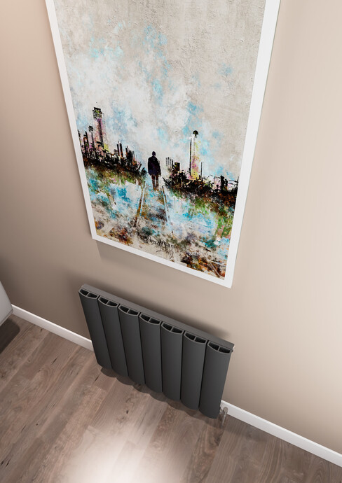 Warma Kavala Yatay Alüminyum Radyatör 660x600