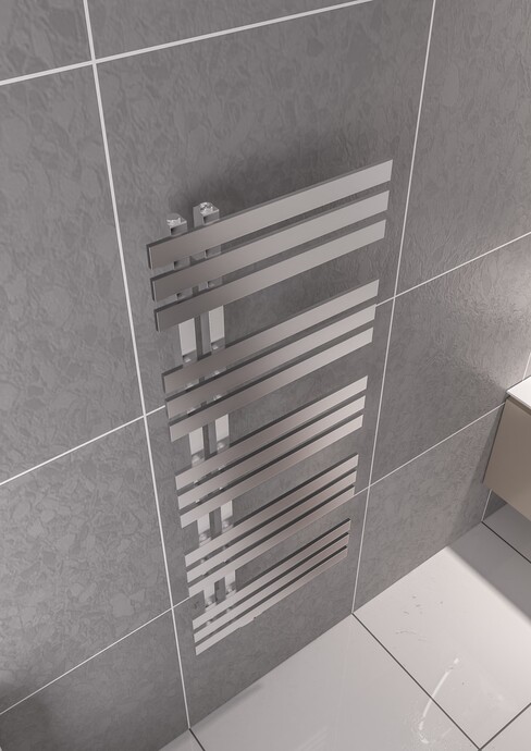 Warma Elche Çelik Dizayn Krom Havlupan 500x1200