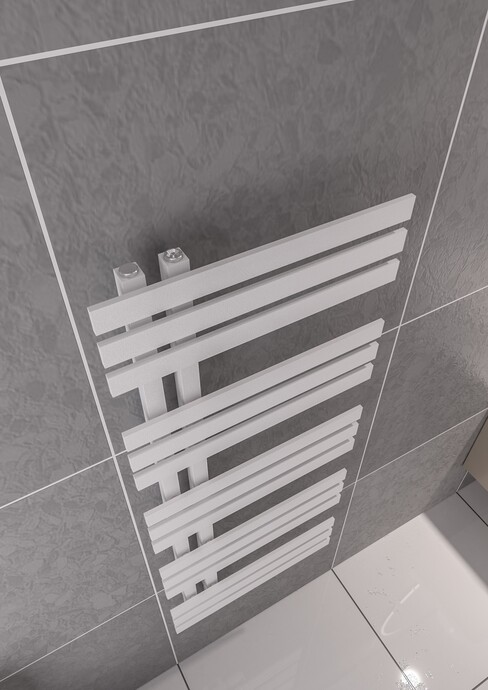 Warma Elche Çelik Dizayn Boyalı Havlupan 500x1200