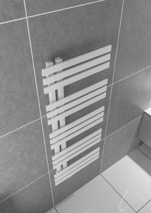 Warma Elche Çelik Dizayn Boyalı Havlupan 500x1200