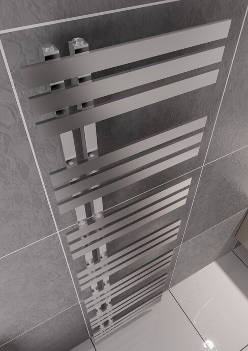 Warma Elche Çelik Dizayn Krom Havlupan 500x1800