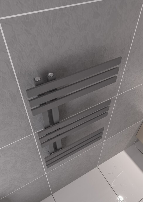 Warma Elche Çelik Dizayn Boyalı Havlupan 500x800