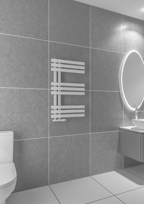 Warma Elche Çelik Dizayn Boyalı Havlupan 500x800