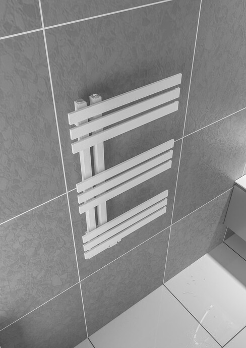 Warma Elche Çelik Dizayn Boyalı Havlupan 500x800