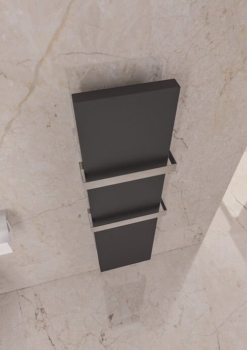 Warma Salda Banyo Dikey Çelik Radyatör 310x1200