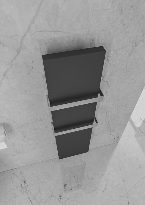 Warma Salda Banyo Dikey Çelik Radyatör 310x1200