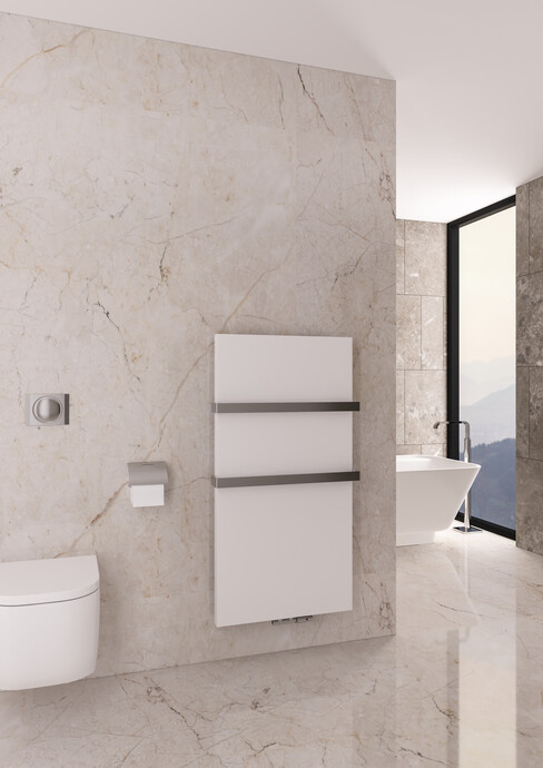 Warma Salda Banyo Dikey Çelik Radyatör 610x1200