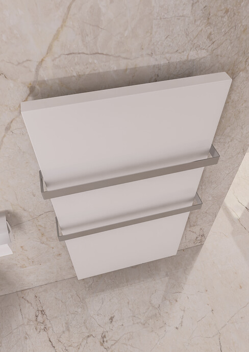 Warma Salda Banyo Dikey Çelik Radyatör 610x1200