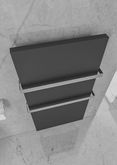 Warma Salda Banyo Dikey Çelik Radyatör 610x1200