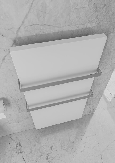 Warma Salda Banyo Dikey Çelik Radyatör 610x1200