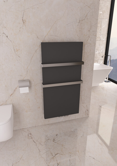 Warma Salda Banyo Dikey Çelik Radyatör 610x1200