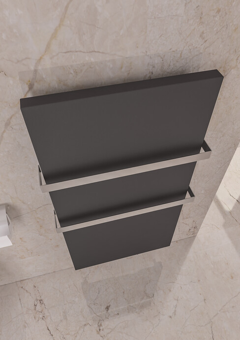 Warma Salda Banyo Dikey Çelik Radyatör 610x1200