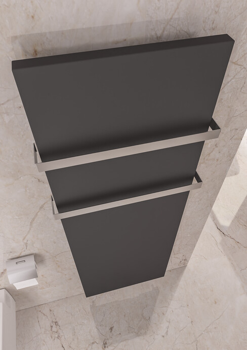 Warma Salda Banyo Dikey Çelik Radyatör 610x1800