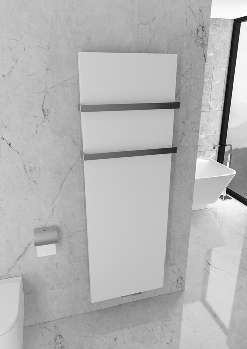 Warma Salda Banyo Dikey Çelik Radyatör 610x1800