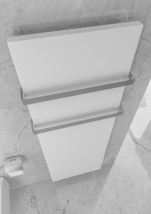 Warma Salda Banyo Dikey Çelik Radyatör 610x1800