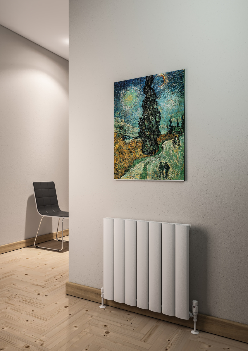 Warma Serez Yatay Alüminyum Radyatör 660x600