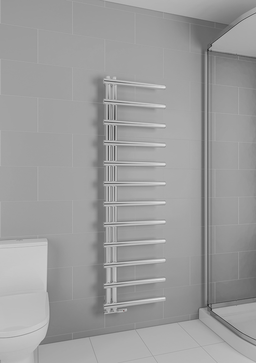 Warma Tire Çelik Dizayn Krom Havlupan 600x1750