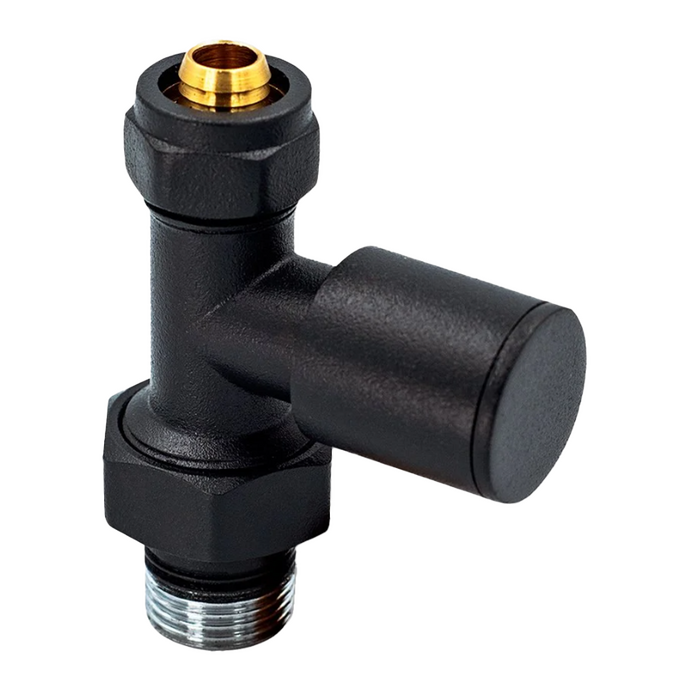 Warma - Warma 16x2 Rakorlu PEX Antrasit Düz Radyatör ve Havlupan Vanası Warma - Warma 16x2 Rakorlu PEX Antrasit Düz Radyatör ve Havlupan Vanası