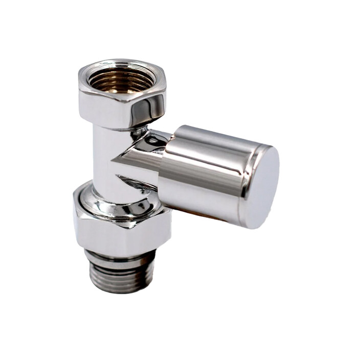 Warma 1/2 Krom Düz Radyatör ve Havlupan Vanası Warma 1/2 Krom Düz Radyatör ve Havlupan Vanası