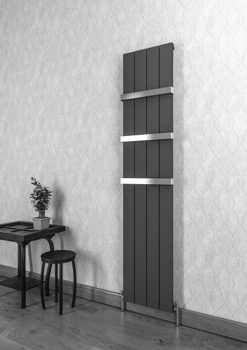 Warma Drama Askılı Dikey Alüminyum Radyatör 375x1800