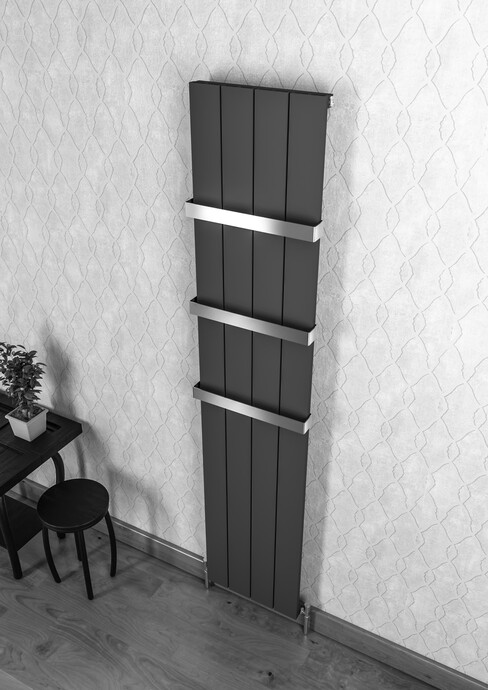 Warma Drama Askılı Dikey Alüminyum Radyatör 375x1800