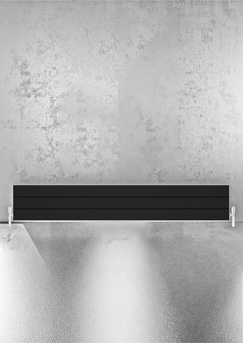 Warma Drama Yatay Alüminyum Radyatör 1800 X 280