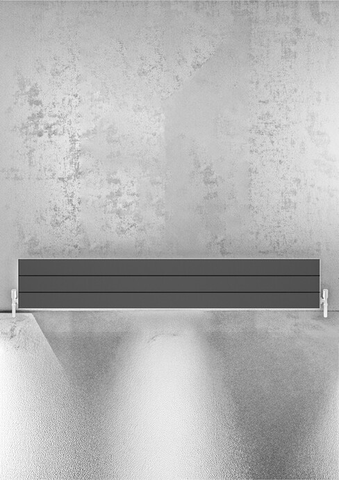 Warma Drama Yatay Alüminyum Radyatör 1800 X 280